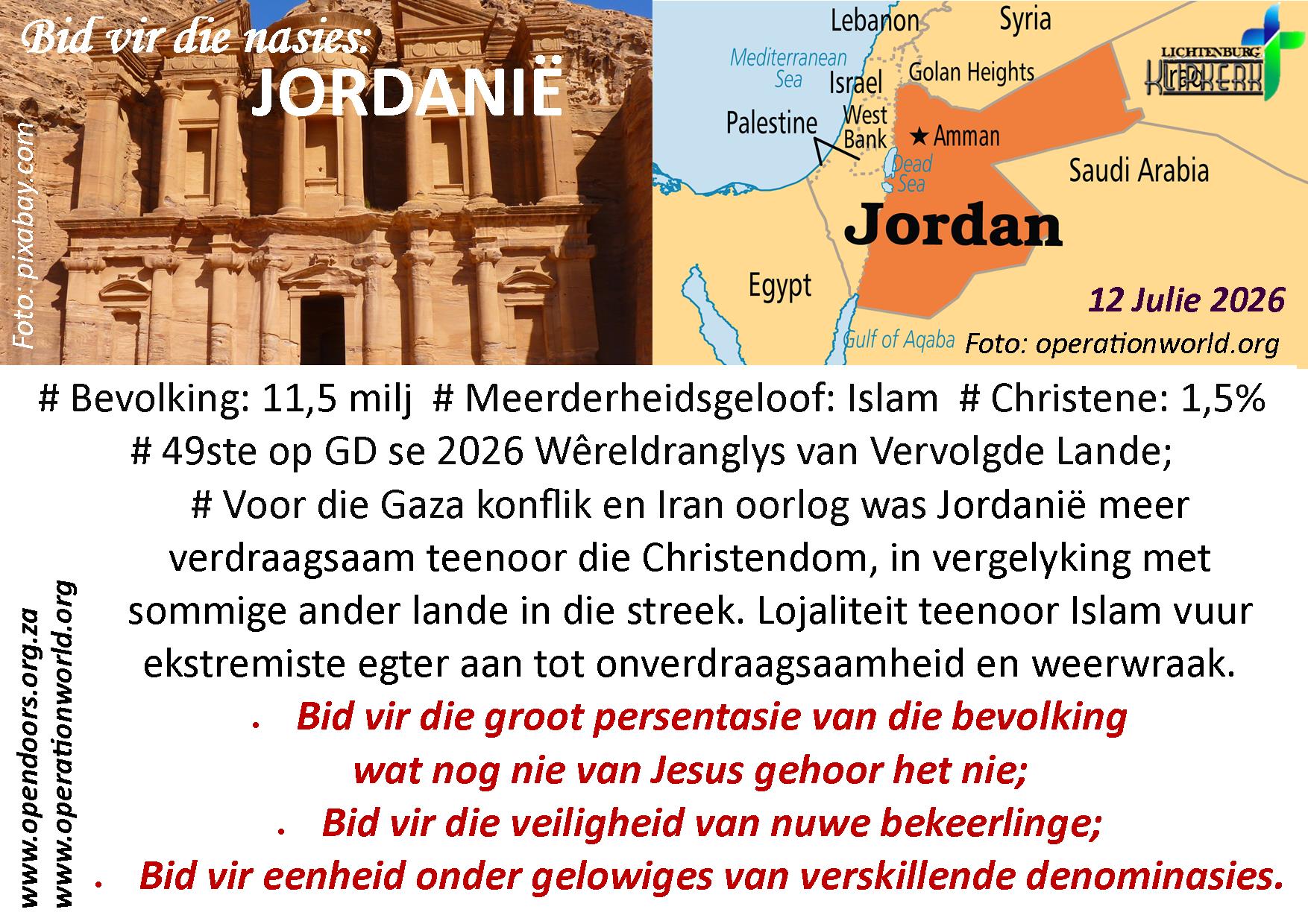 bid vir die nasies, Onbereiktes, klipkerk wereldfokus