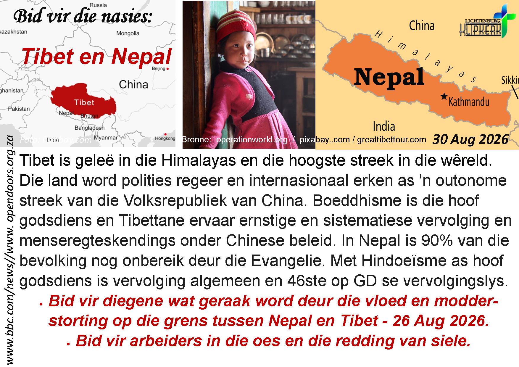 bid vir die nasies, Onbereiktes, klipkerk wereldfokus